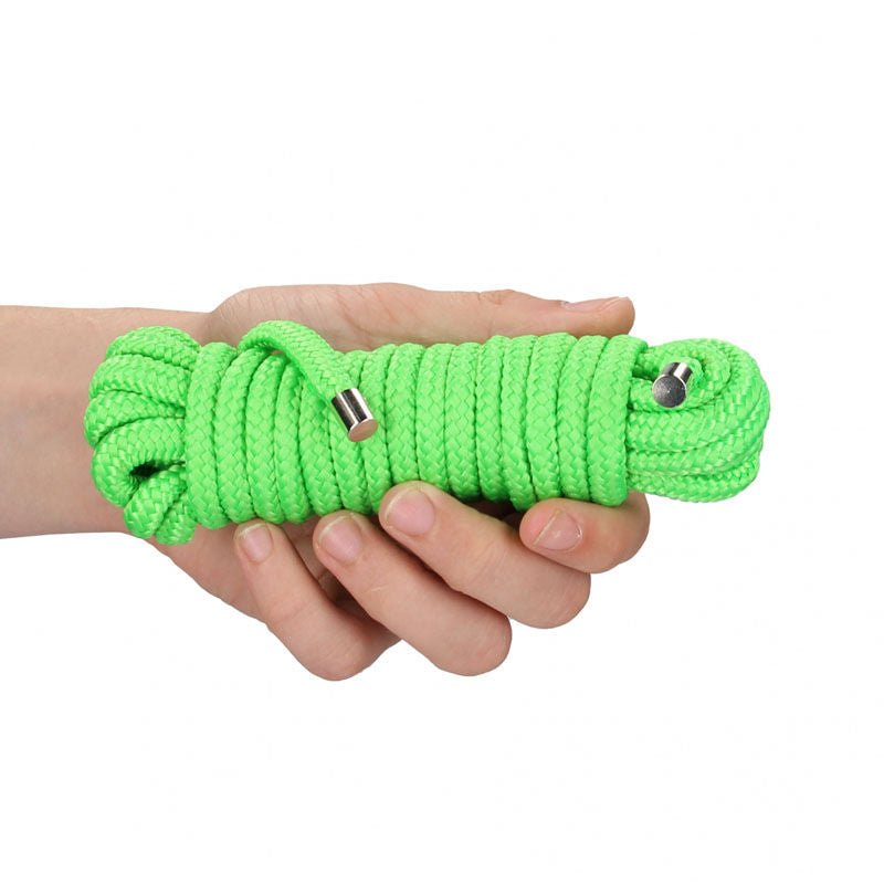 Ouch! glow in the dark rope - 5m - Product side view  | Flirtybay.com.au